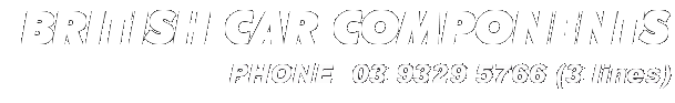 british car components logo